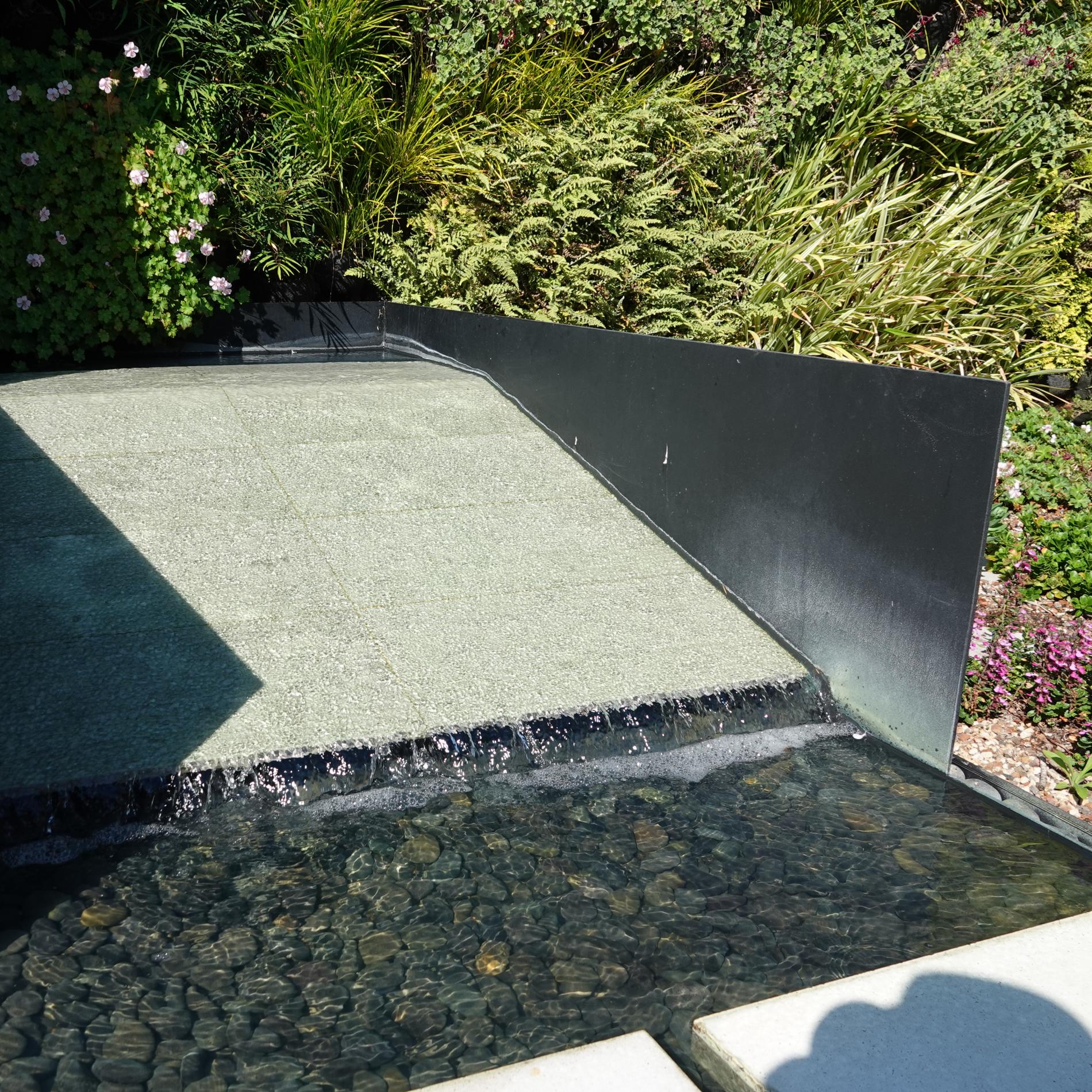 Waterfall feature