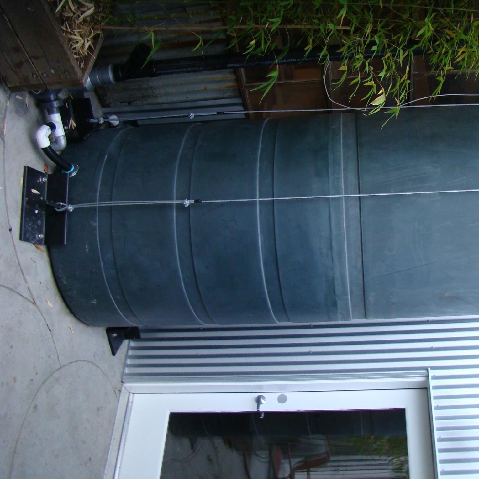 outdoor storage tank