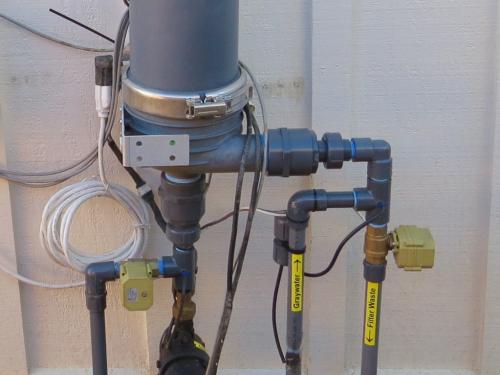 Greywater plumbing
