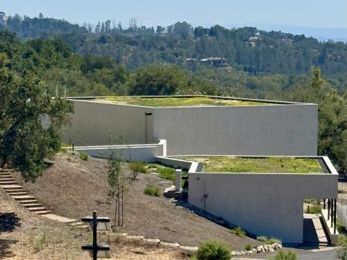 Living roofs on fitness and gym complex