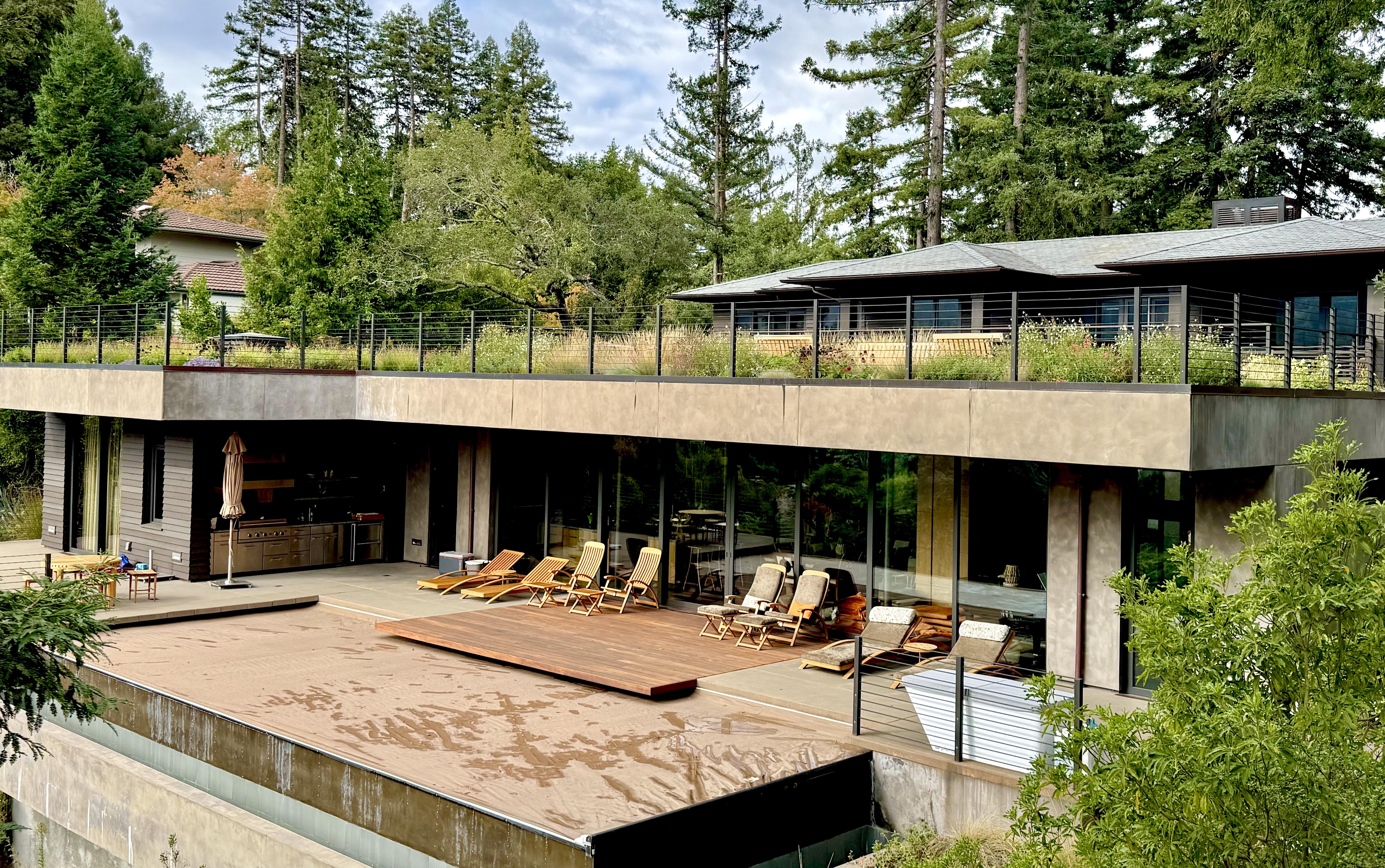 View of residence - South elevation