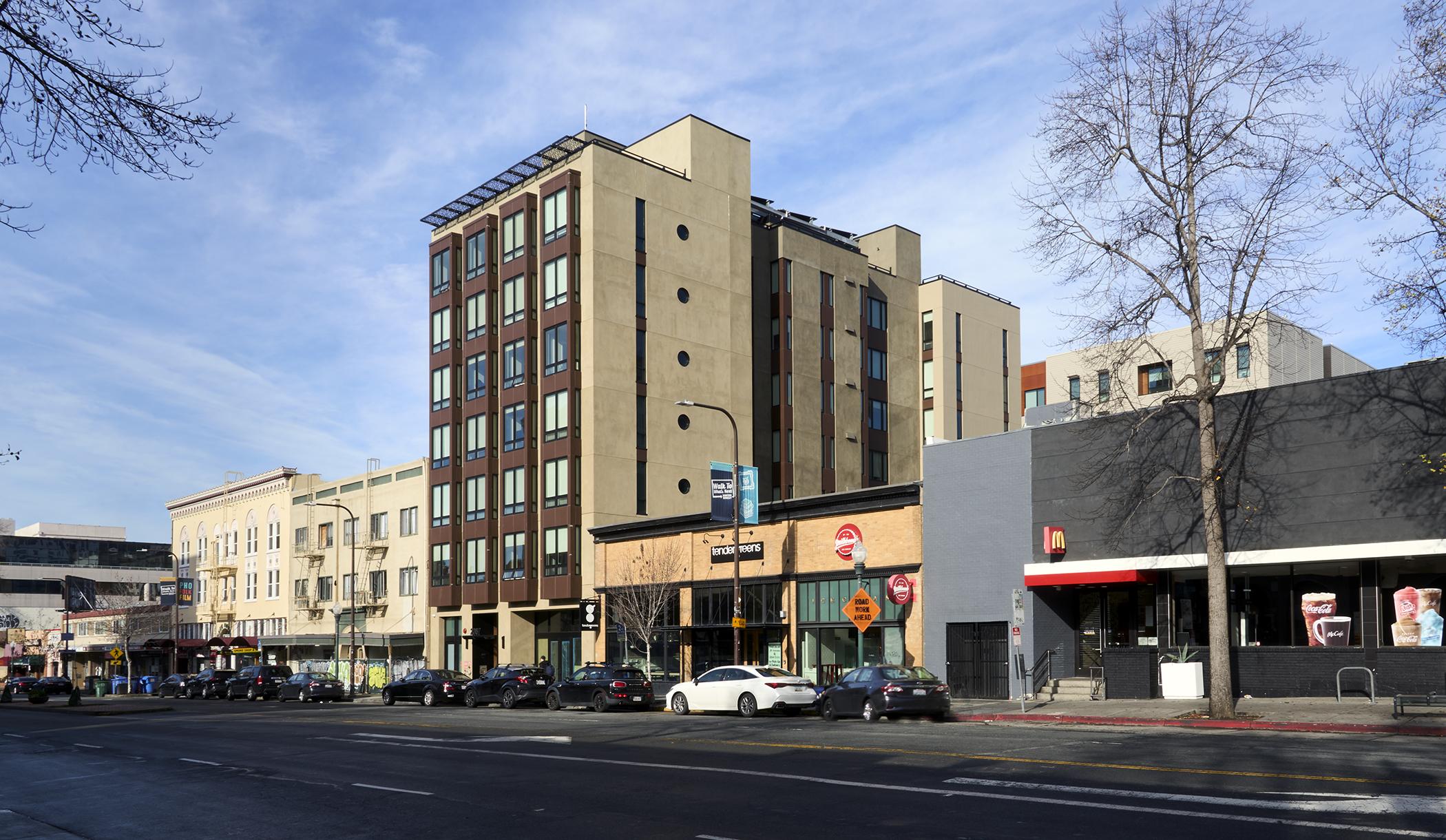 Street view of building